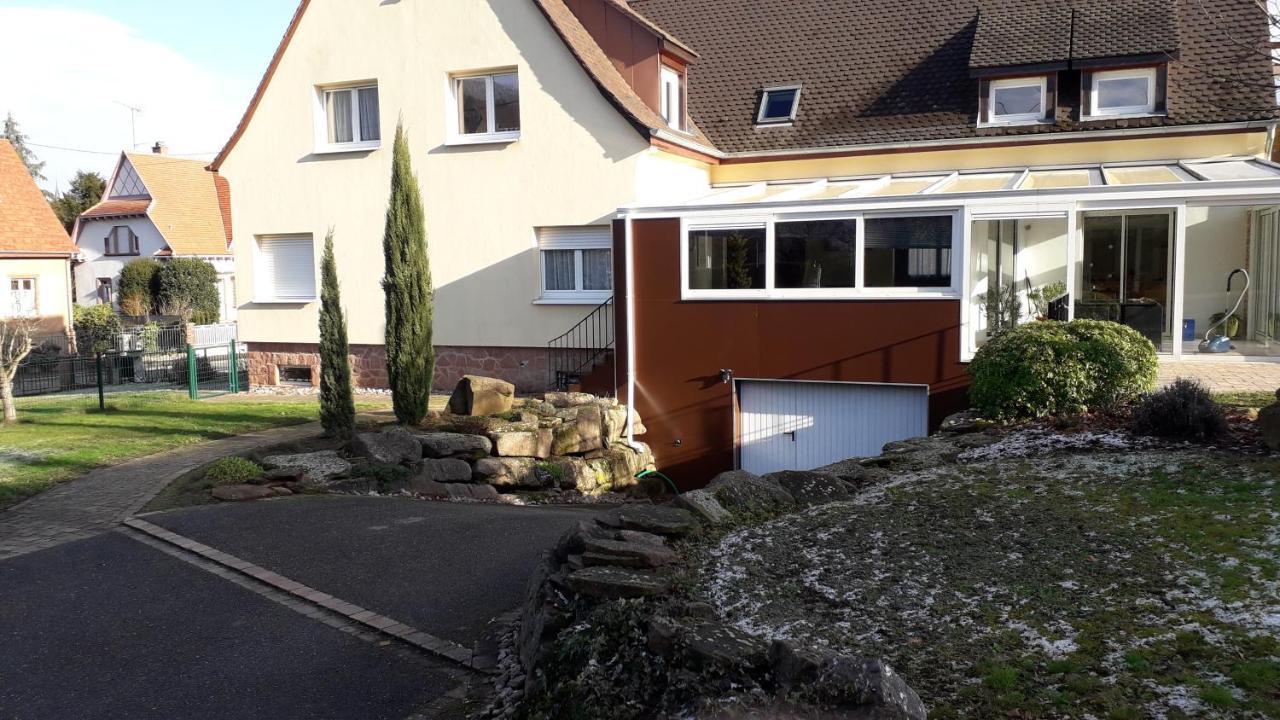 Villa/Appartement Au Coeur Des Vignes *** Barr Exteriér fotografie