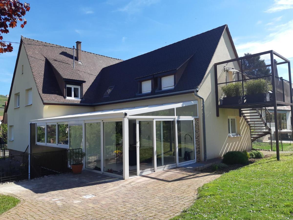 Villa/Appartement Au Coeur Des Vignes *** Barr Exteriér fotografie